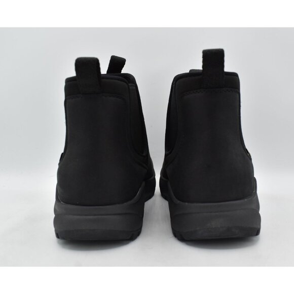 Teva Mens Size 12 Tusayan Black leather Pull On Water Resistant Chelsea Boots - Picture 5 of 12